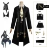 Umamusume Pretty Derby: Manhattan Cafe | Black Uniform Cosplay Costume Set