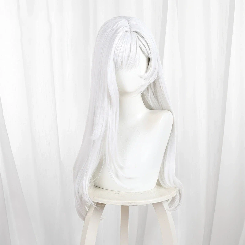Alternative view of Duet Night Abyss: Berenica | White Long Heat-Resistant Synthetic Wig Cosplay