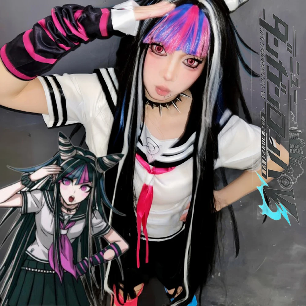 Danganronpa: Ibuki Mioda | White Uniform Costume Set Cosplay