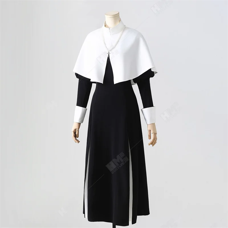 Alternative view of My Dress-Up Darling: Kitagawa Marin | Generic Nun Habit Cosplay Costume