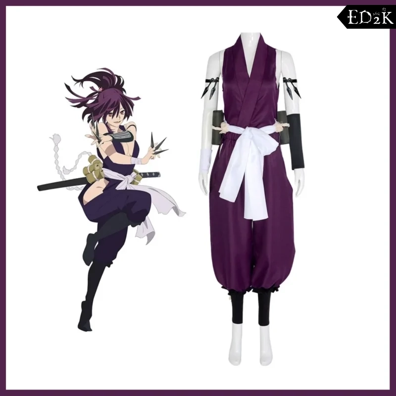 Alternative view of Hell's Paradise: Yuzuriha | Prison Uniform Cosplay Costume Set