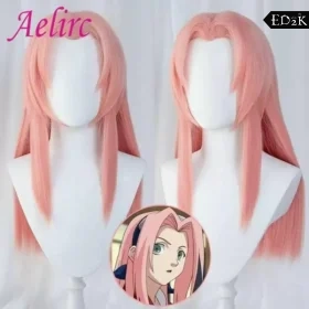Naruto: Sakura Haruno | Pink Synthetic Cosplay Wig