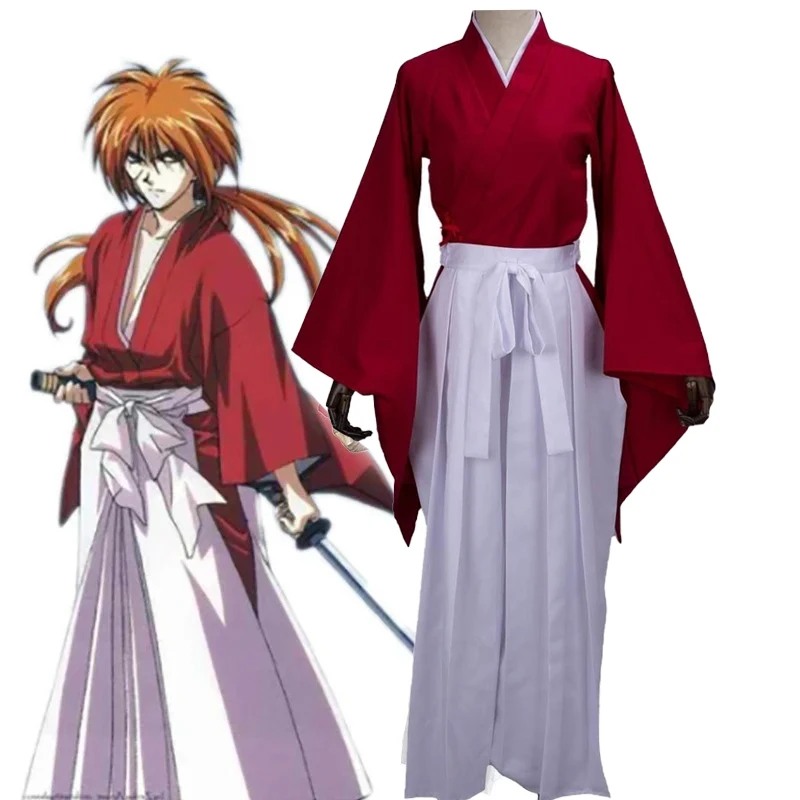 Rurouni Kenshin: Himura Kenshin | Traditional Kimono Costume Cosplay