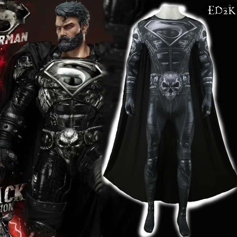 Dark Night: Metal Superman (The Devastator) | Spandex Bodysuit Cosplay Costume