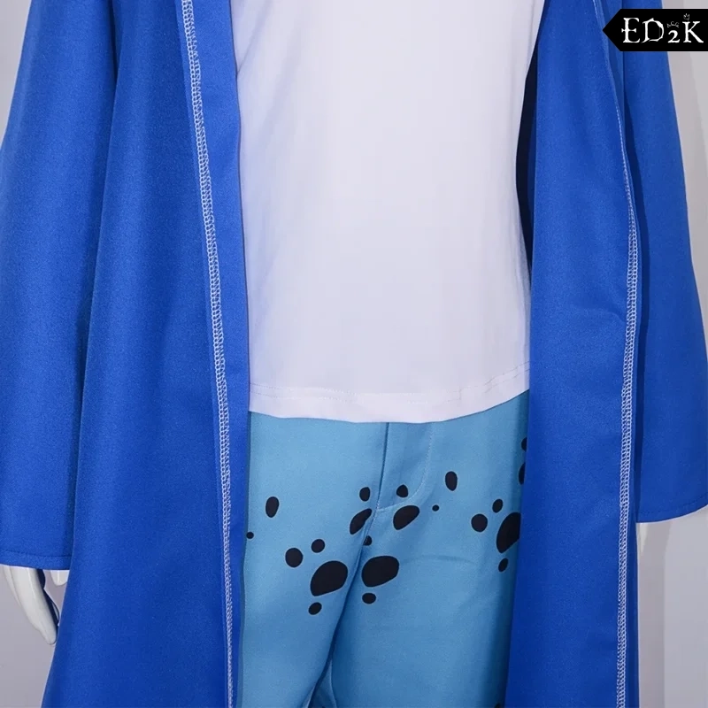 One Piece: Trafalgar Law | Blue Coat Cosplay Costume