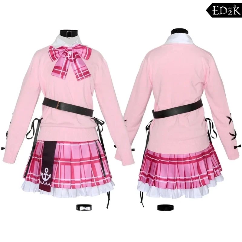 Hololive: Minato Aqua | School Uniform Costume Cosplay