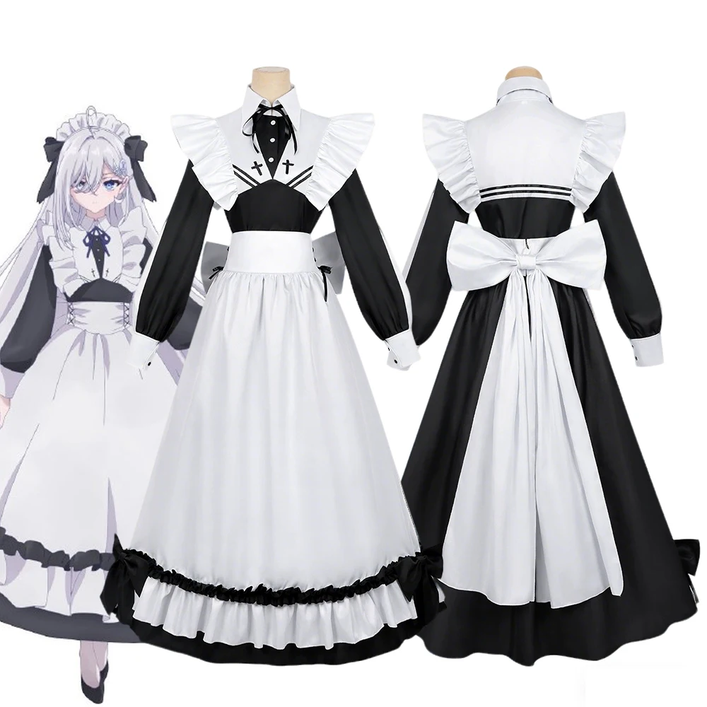 Playing Death Game to Put Food on the Table‌: Yuki | Generic Ghost-Themed Maid Costume Cosplay