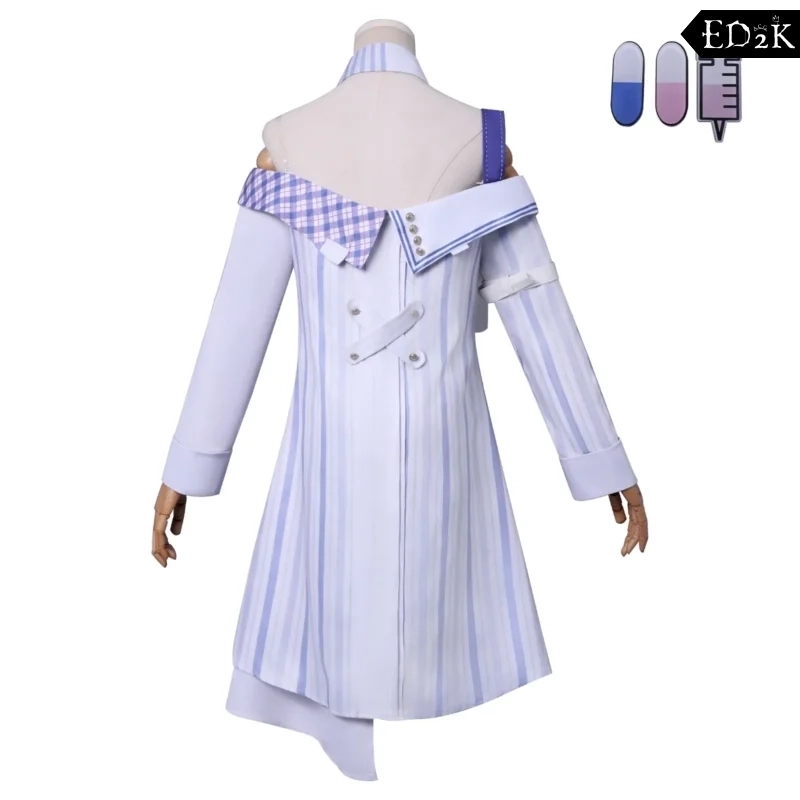 Alternative view of Infinity Nikki: Qisi | Experimental Whimsy Lolita Maid Cosplay Costume