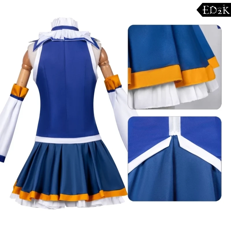 KonoSuba: Aqua | Blue Goddess Dress Cosplay Costume