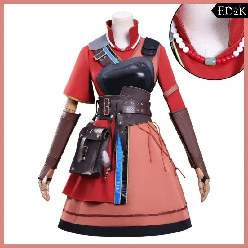 Alternative view of INCARNATION: Ulan Maiduo | Pink Cosplay Costume Set