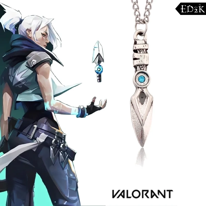 Valorant: Jett | Blade Storm Choker Necklace Props