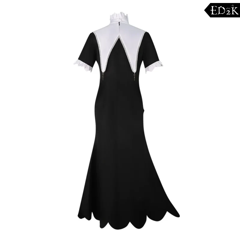 Project Sekai: SHINONOME ENA And AKIYAMA MIZUKI And YOISAKI KANADE And Asahina Mafuyu | Black Nun Habit Costume Cosplay