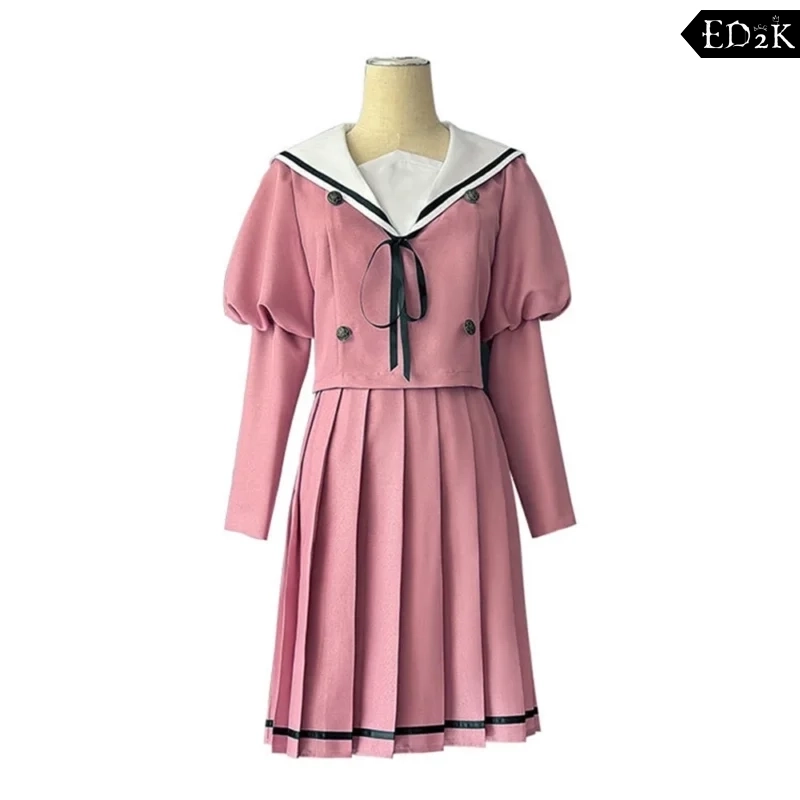 Alternative view of The Fragrant Flower Blooms with Dignit: Waguri Kaoruko | School Uniform Cosplay Costume Set