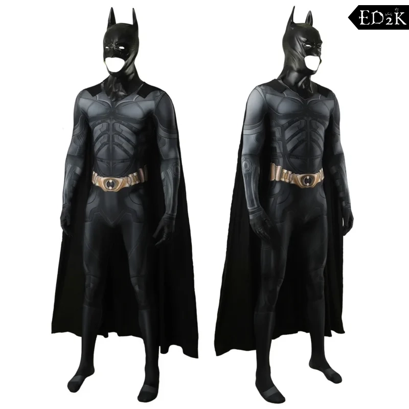 Alternative view of Batman: Bruce Wayne | The Dark Knight Returns Spandex Bodysuit Cosplay Costume