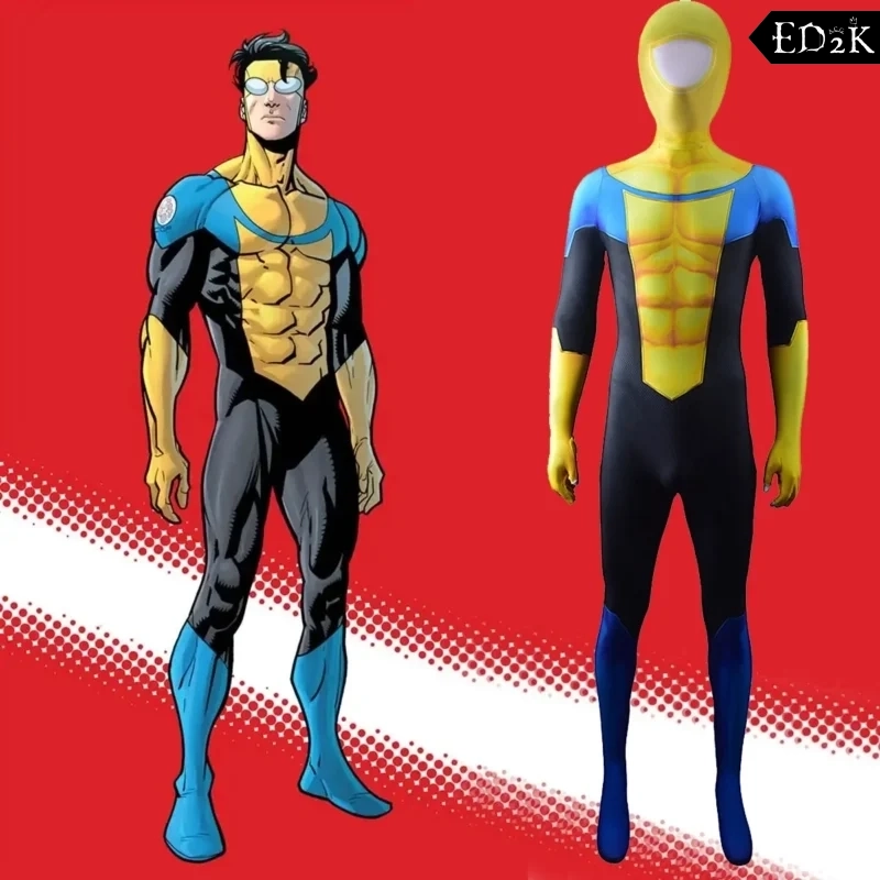 Invincible: Mark Grayson | Spandex Bodysuit Cosplay Costume