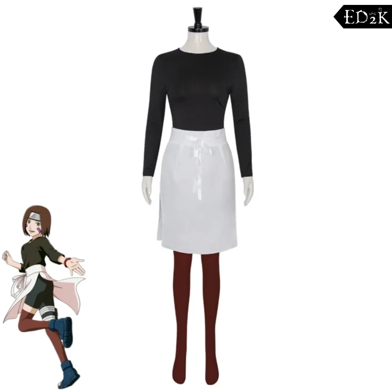 Alternative view of Naruto: Rin Nohara | Ninja Outfit Cosplay Costume Set