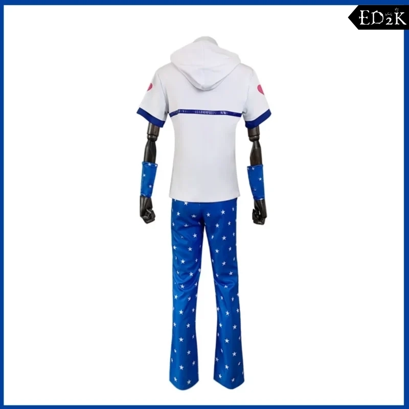 JoJo's Bizarre Adventure: Steel Ball Run | Johnny Joestar Racing Suit Cosplay Costume Set