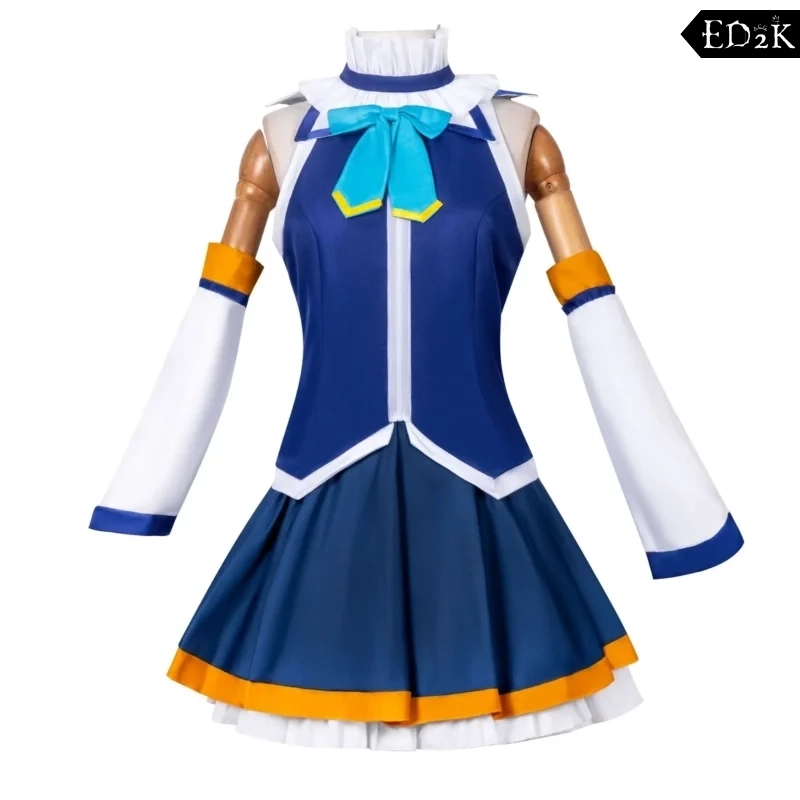 KonoSuba: Aqua | Blue Goddess Dress Cosplay Costume