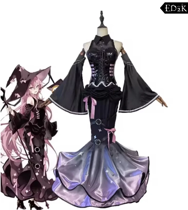 Project Sekai: Colorful Stage Megurine Luka | Cocktail Dress Cosplay Costume Set