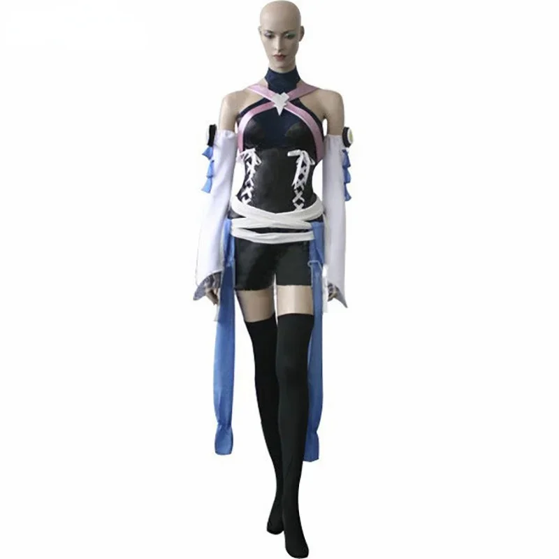 Alternative view of Kingdom Hearts: Aqua | Blue Cosplay Costume