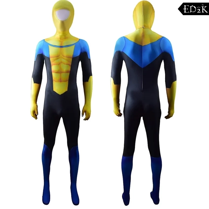 Alternative view of Invincible: Mark Grayson | Spandex Bodysuit Cosplay Costume