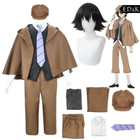 Bungo Stray Dogs: Edogawa Ranpo | Detective Cloak and Suit Cosplay Costume Set