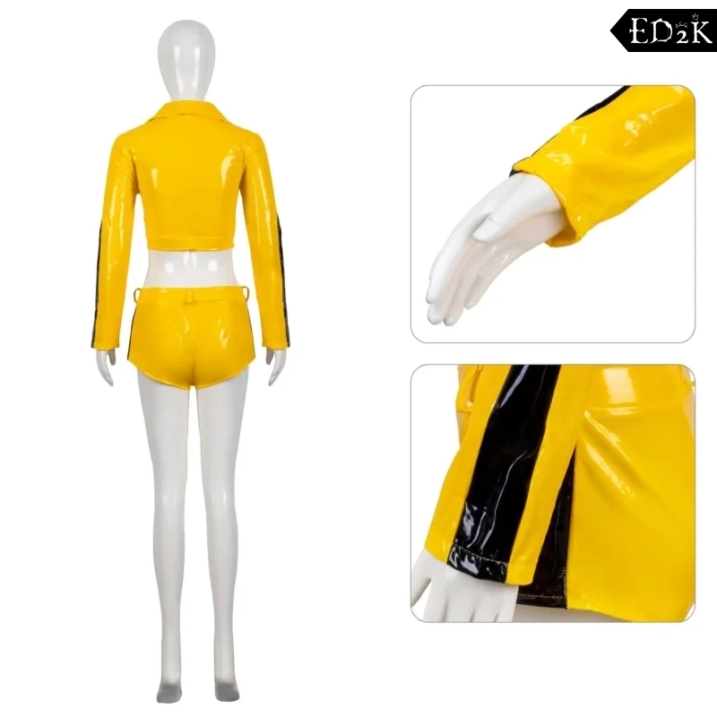Kill Bill: The Bride | Yellow Jumpsuit Cosplay Costume