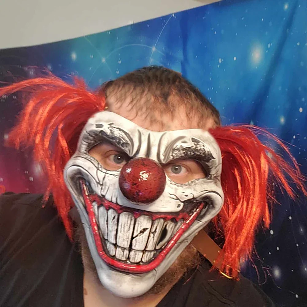 Chariots of Fire: Sweet Tooth | Half-Face Latex Mask Cosplay