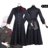 May I Ask For One Final Thing: Scarlet | Black Dress Costume Cosplay