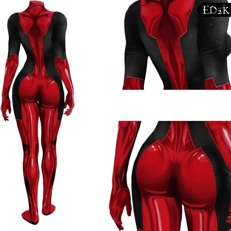 New Mutants: Wade Winston Wilson (Deadpool) | Marvel-Inspired Deadpool Spandex Bodysuit Cosplay Costume