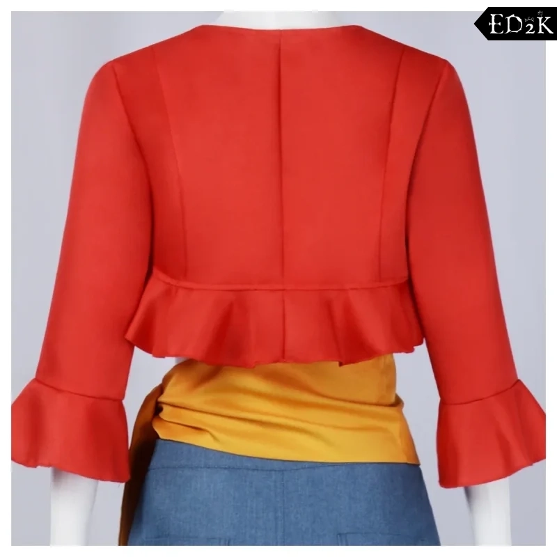 One Piece: Monkey D. Luffy | Red Cosplay Costume