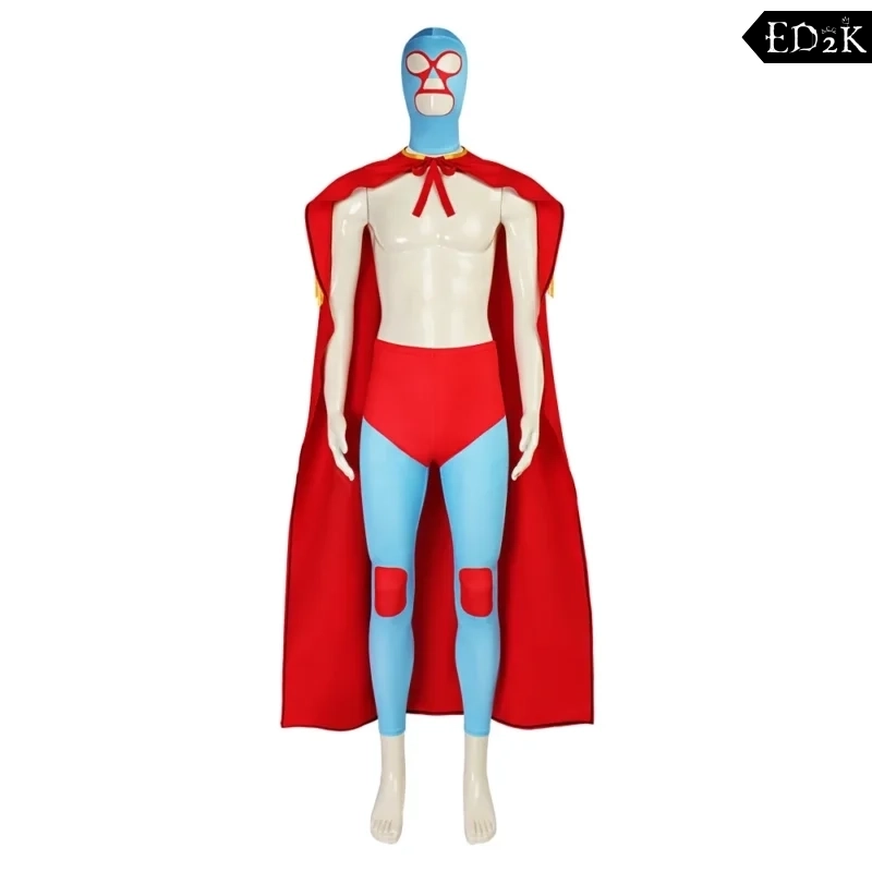 Alternative view of Nacho Libre | Red Cosplay Costume