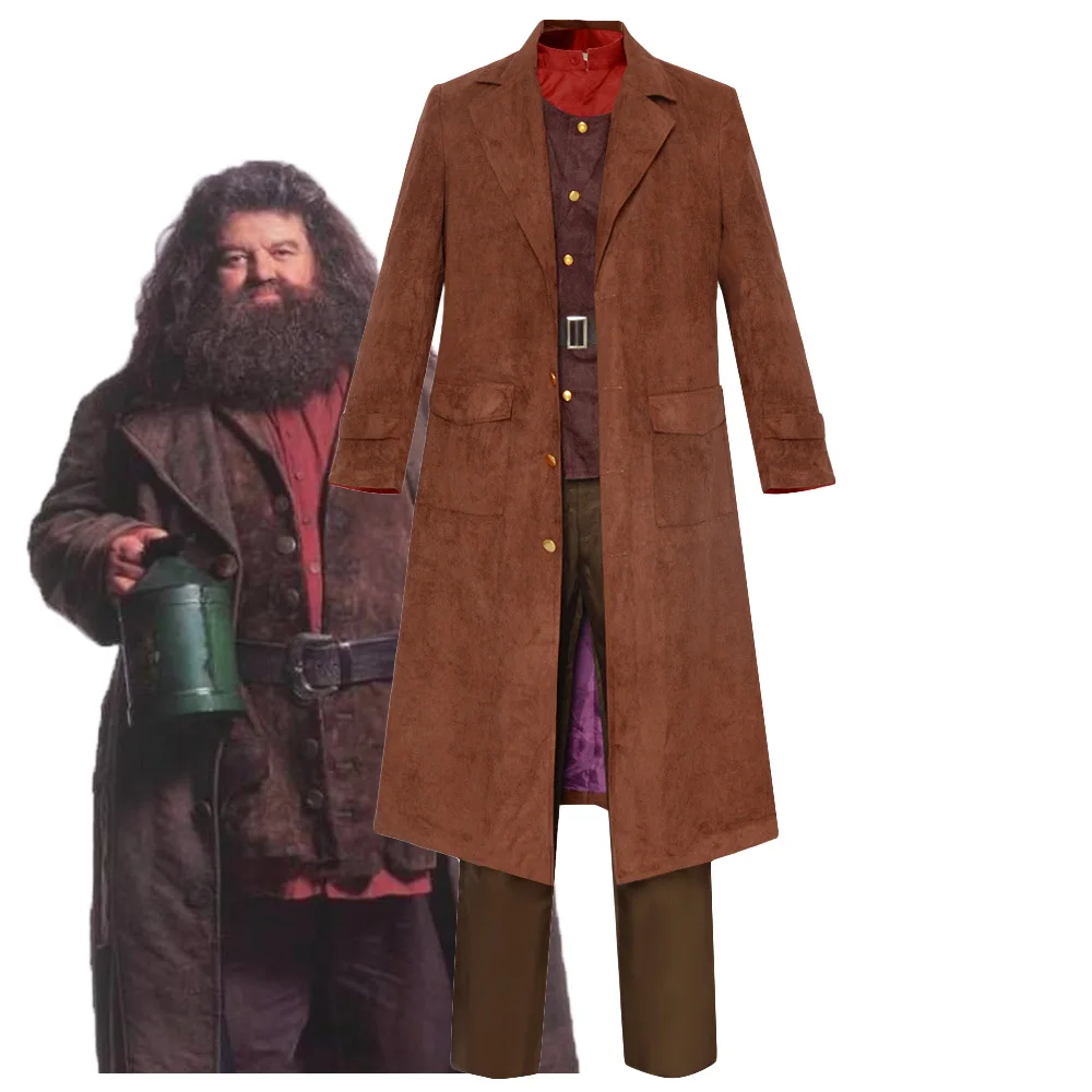 Harry Potter: Rubeus Hagrid | Brown Cosplay Costume