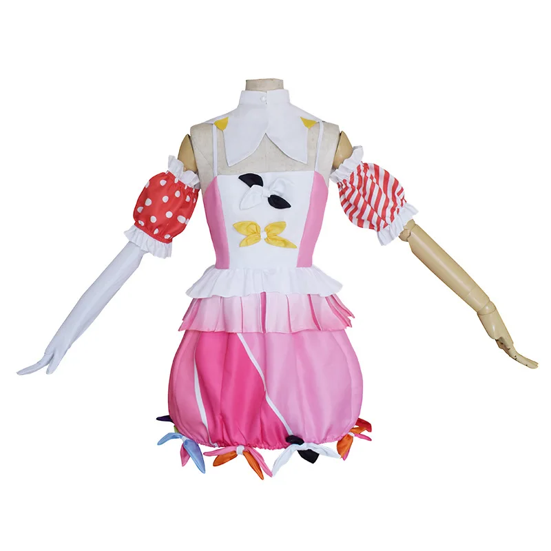 Alternative view of Project SEKAI: Wonderlands × Showtime: Otori Emu | Pink Cosplay Costume Set