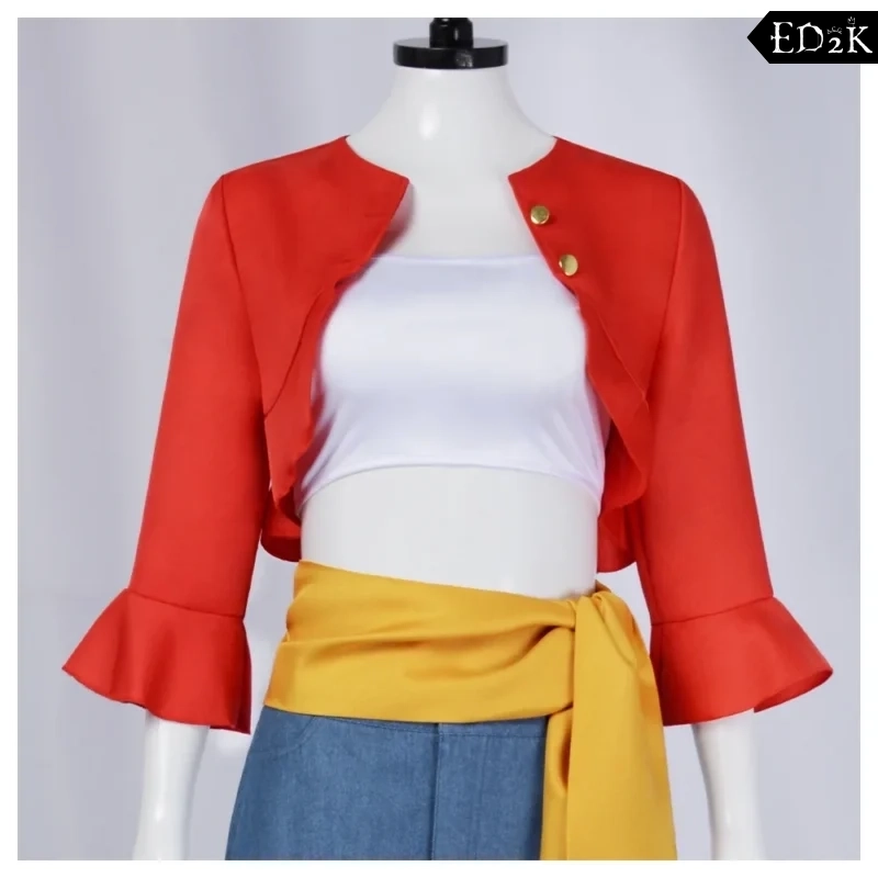 One Piece: Monkey D. Luffy | Red Cosplay Costume
