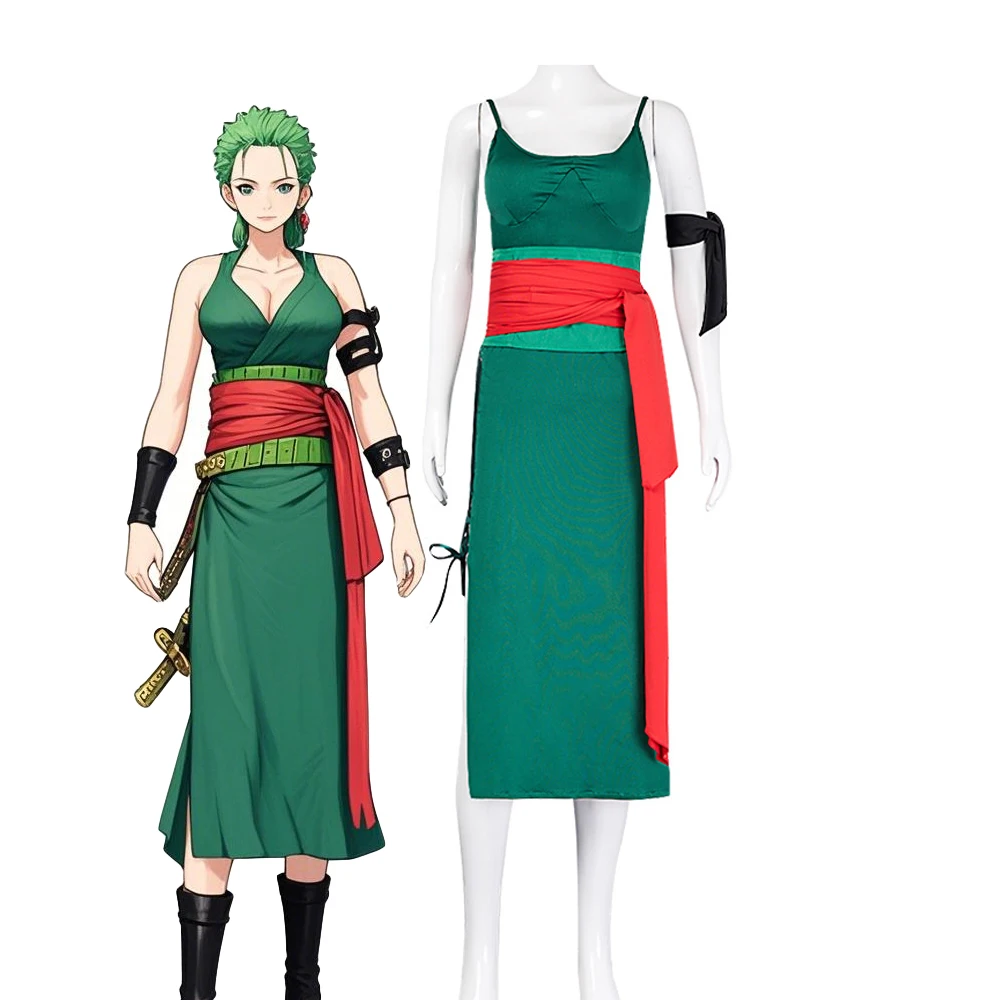 One Piece: Roronoa Zoro | Green Cosplay Costume