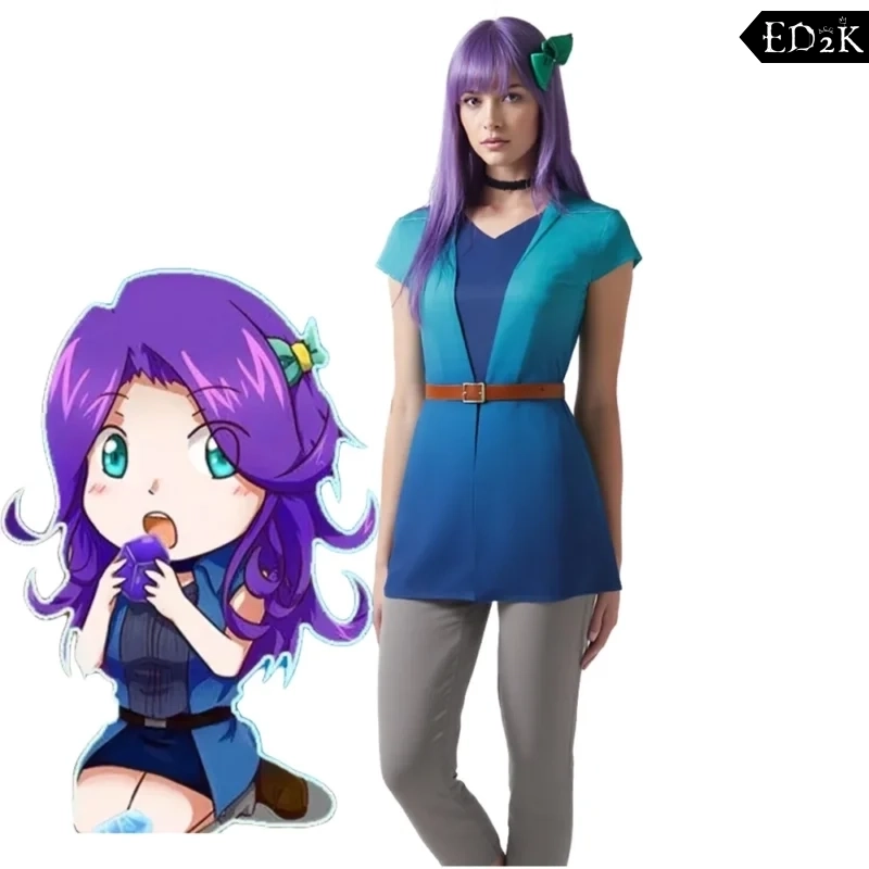 Stardew Valley: Abigail | Dark Blue Costume Cosplay