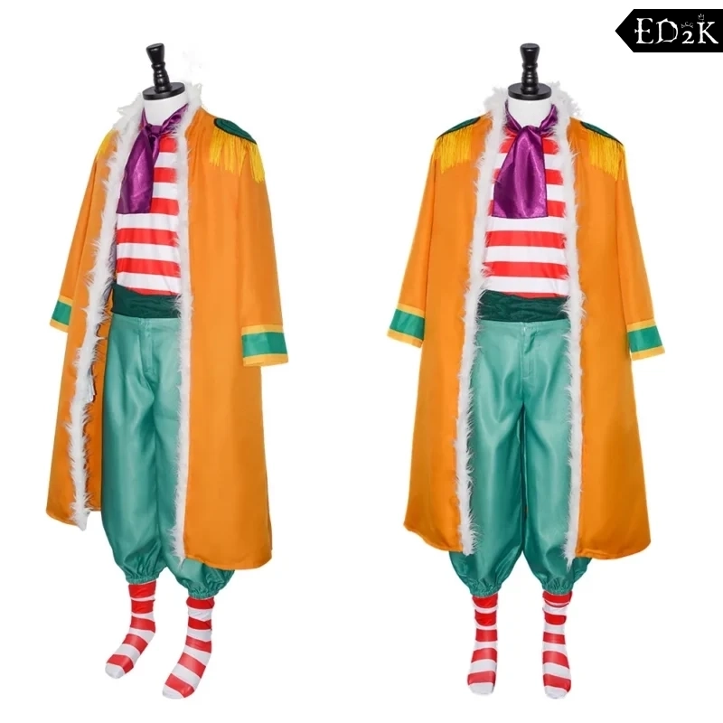 Alternative view of One Piece: Buggy | Orange Cosplay Costume