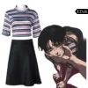 Killing Stalking: Yoon Beom | Black Skirt Set Cosplay Costume