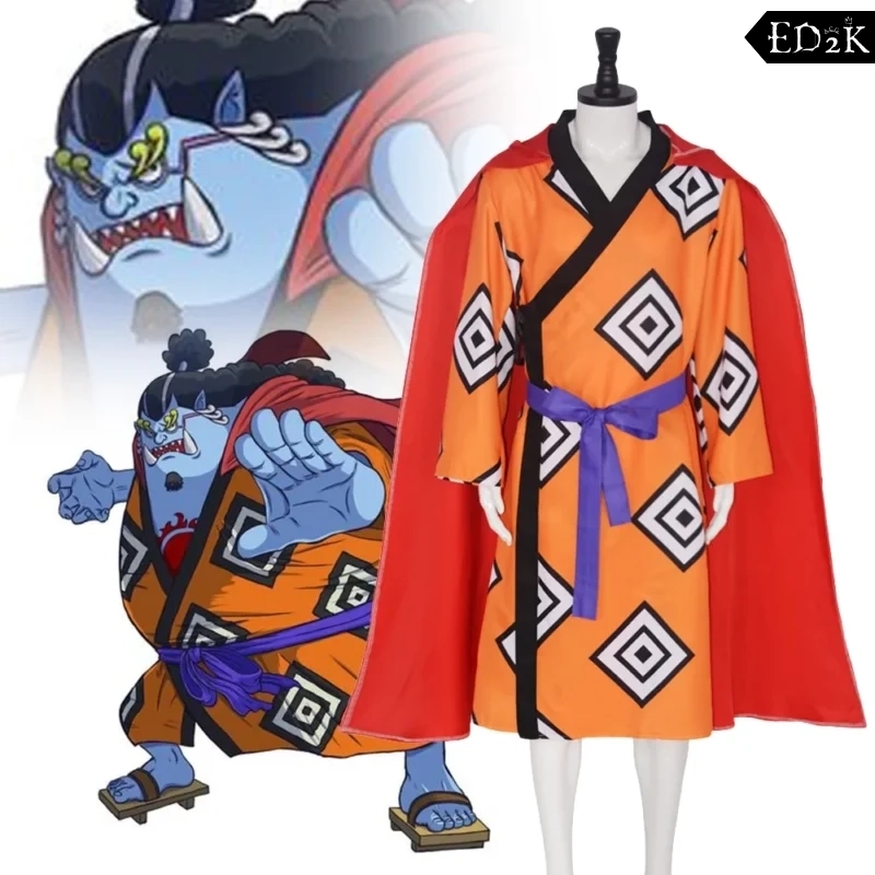 One Piece: Jinbe | Orange Cosplay Costume