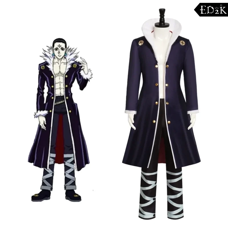 Alternative view of Hunter x Hunter: Chrollo Lucilfer | Black Cosplay Costume