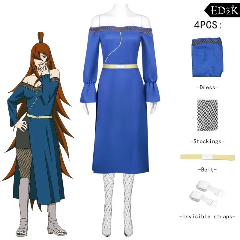 Naruto: Mei Terumi | Mizukage Cosplay Costume
