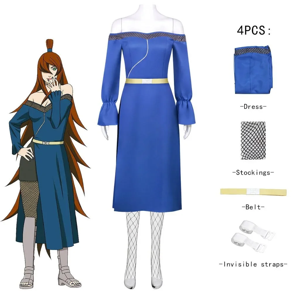 Naruto: Mei Terumi | Mizukage Cosplay Costume