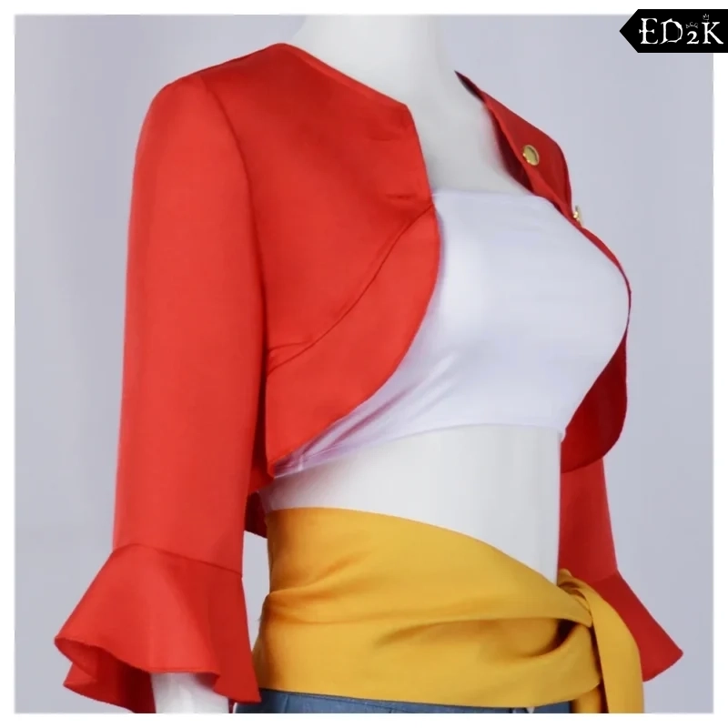 One Piece: Monkey D. Luffy | Red Cosplay Costume