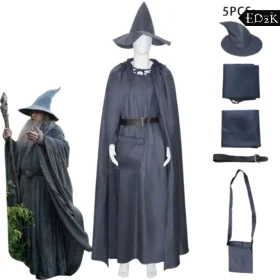The Lord of the Rings: Gandalf (Mithrandir) | Gray Cosplay Costume