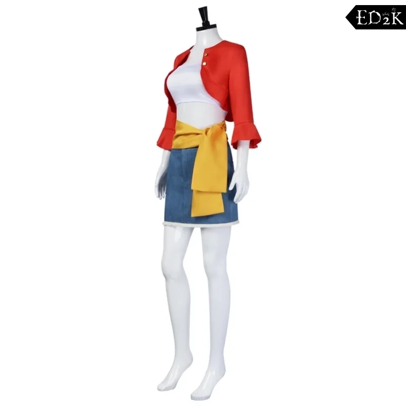 One Piece: Monkey D. Luffy | Red Cosplay Costume
