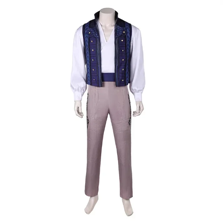 Alternative view of Wicked: Fiyero Tiggular | Blue Cosplay Costume