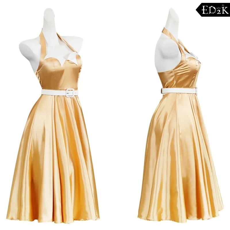 Doctor Who: Belinda Chandra | Vintage Yellow Costume Cosplay