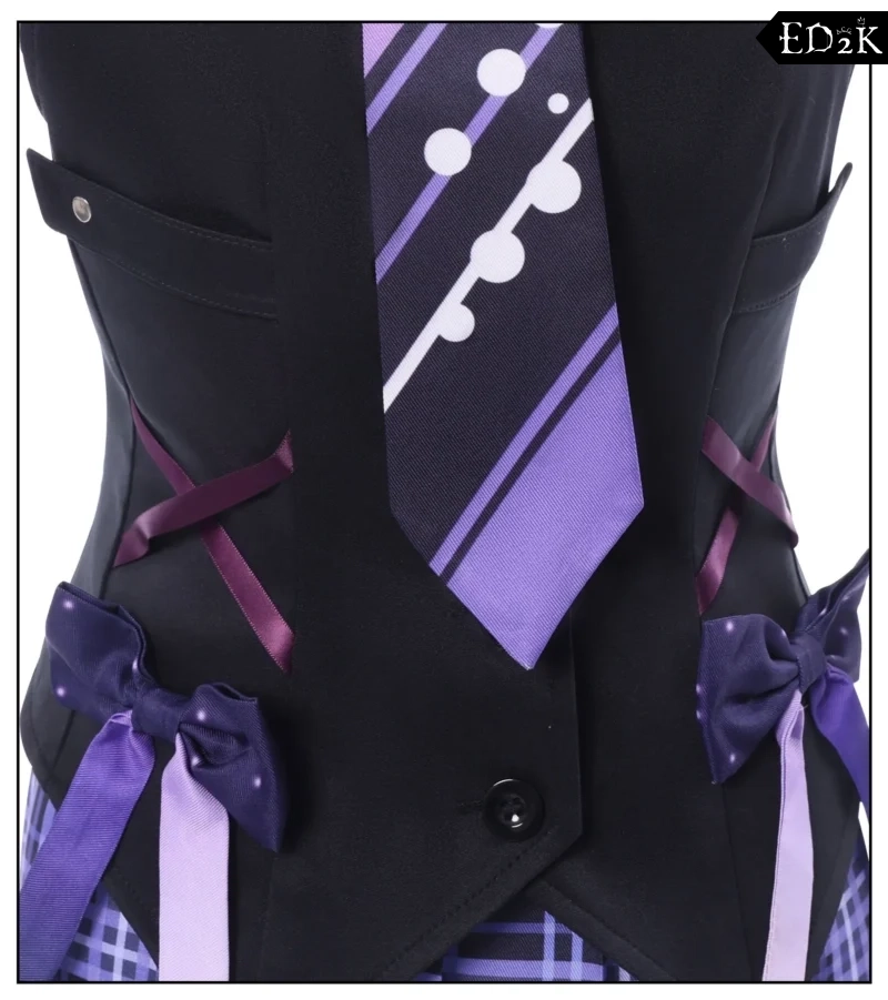 Naraka: Bladepoint: Tarka Ji | Blue Uniform Costume Cosplay Set
