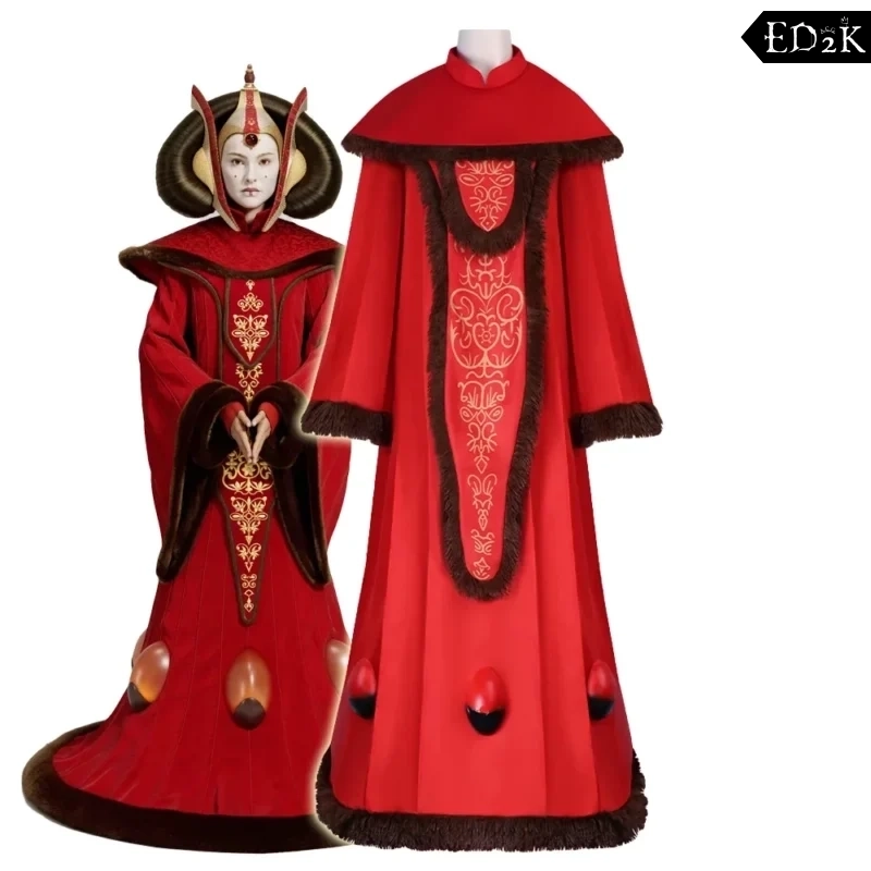 Star Wars: Padmé Amidala | Red Queen of Naboo Cosplay Costume